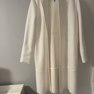 Zara Cream Basic Coat